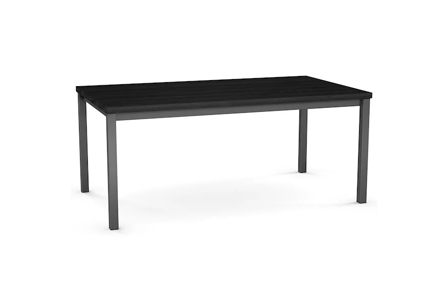 Urban Bennington Table with Wood Top by Amisco at Esprit Decor Home Furnishings